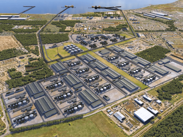 Woodside's proposed H2Perth facility